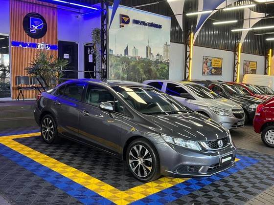 HONDA CIVIC 2.0 LXR 16V FLEX 4P AUTOMÁTICO